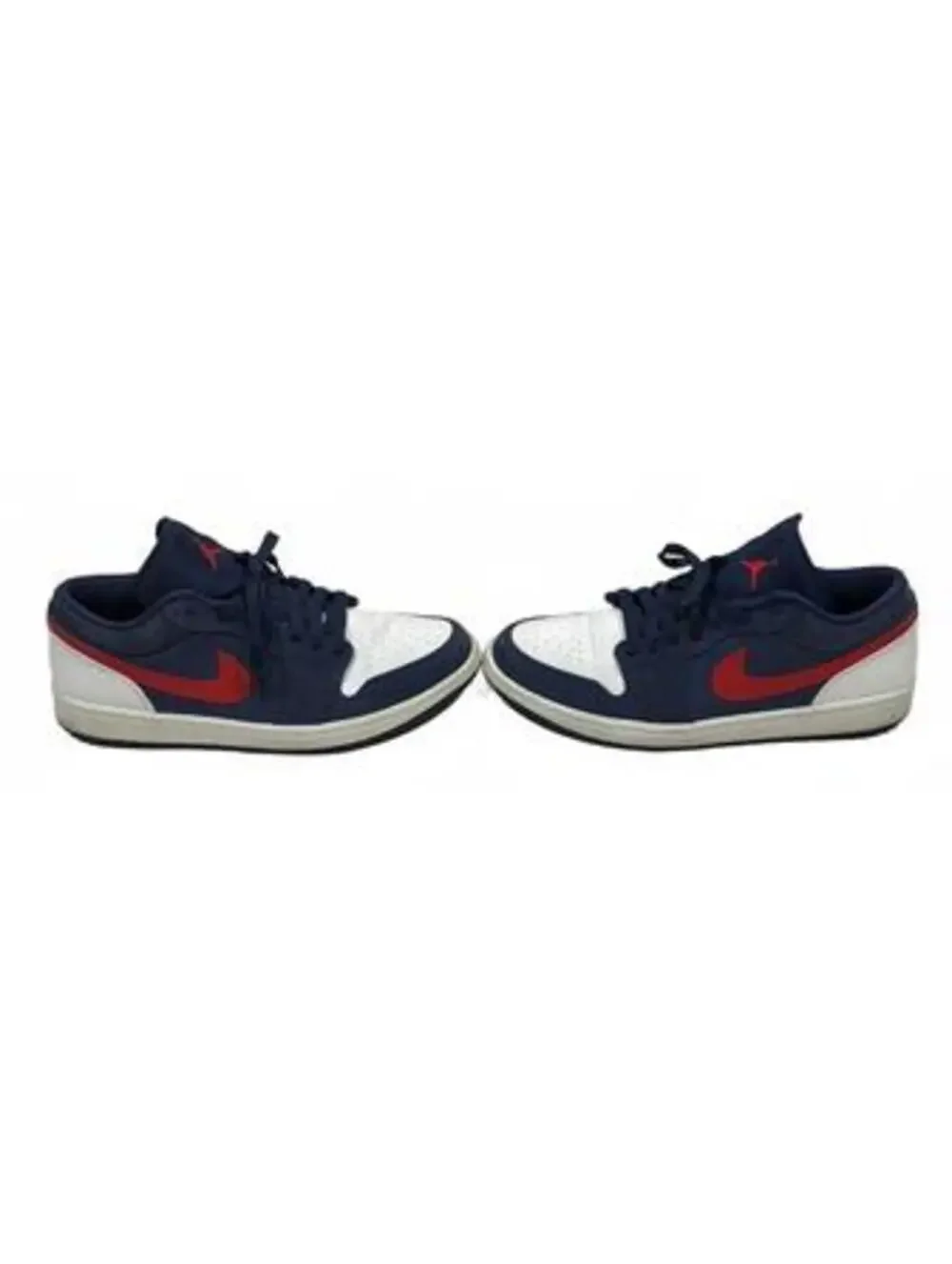 Streetwear Air Jordan 1 Low SE USA Men's 11.5 Navy Red White Sneakers CZ8454-400